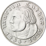 J. 352 - Drittes Reich 2 Mark 1933  Martin Luther 