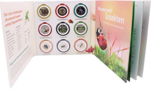 Deutschland-9x5 Euro-2022-2024-PP-Wunderwelt Insekten-VS