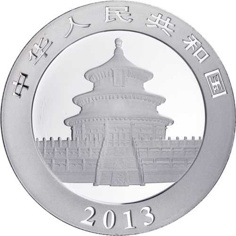 China-10Yuan-2013-AG-Panda-Farbveredelung-FD-VS