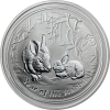 Australien-1-Dollar-2011-Agstg-1ozSilber-Hasen-RS