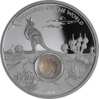 Australien-1 Dollar-2014-AGpp-Treasures-Australia-RS