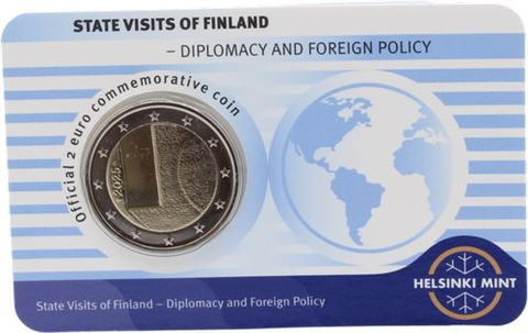 Finnland-2 Euro-2025-Stgl-Diplomatie-Coincard Blau-RS_ergebnis