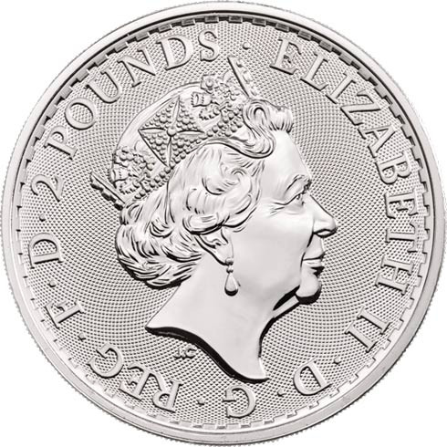 Großbritannien 2 Pfund 2020 Britannia 1 Unze Feinsilber 1