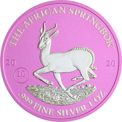 Gabun-1000 Francs-2020-AGstgl-Springbok-Farbe-RS