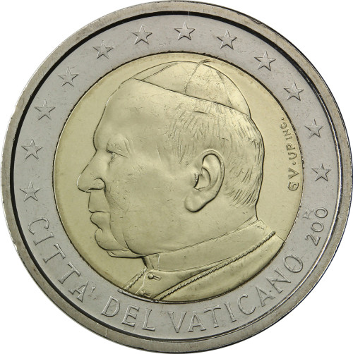 Vatikan 2 Euro Johannes Paul II. 