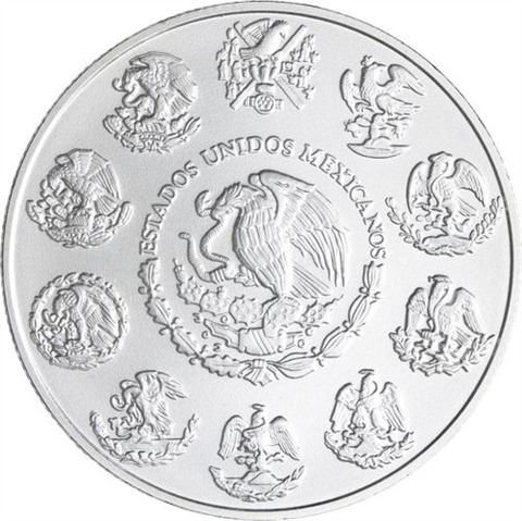 Mexiko-35x1Onza-1990-2024-AGstgl-Siegesgöttin-Kassette