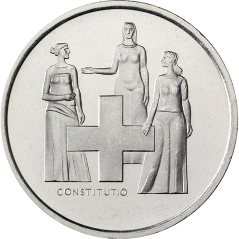 Schweiz-5Franken-1974-bfr-Verfassung-RS