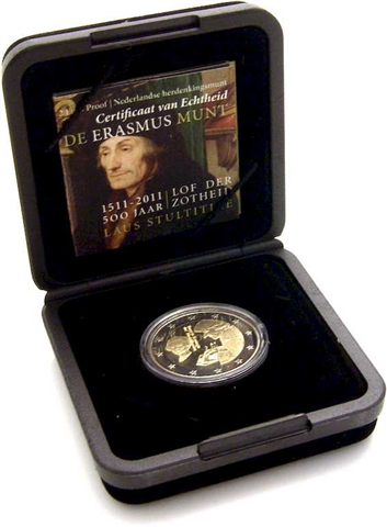 Niederlande 2 Euro 2011 PP Erasmus von Rotterdam I