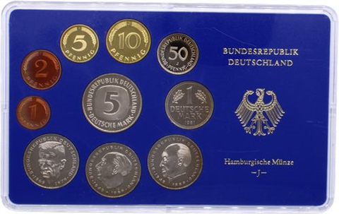 Deutschland-12,68 DM-1981-Kurs-Blister-MzzJ-VS