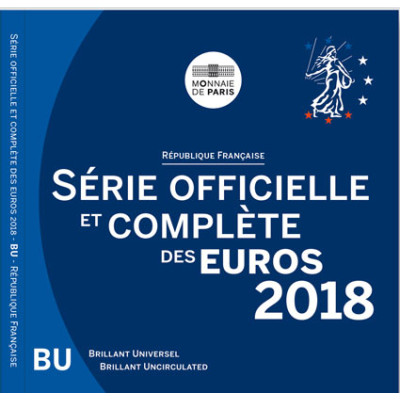 Frankreich 3,88 Euro 2018 stgl. KMS im Folder