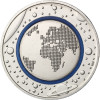Planet Erde 5 Euro Silbermünze 2016