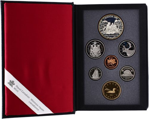 Kanada-2,91Dollar-1989-AGpp-KMS