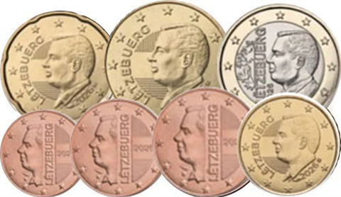 Luxemburg-1-88-euro-2026-euromuenzen-1-cent-1-euro-RS