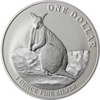 1 Oz Silber Australien Mareeba Rock Wallaby 2012