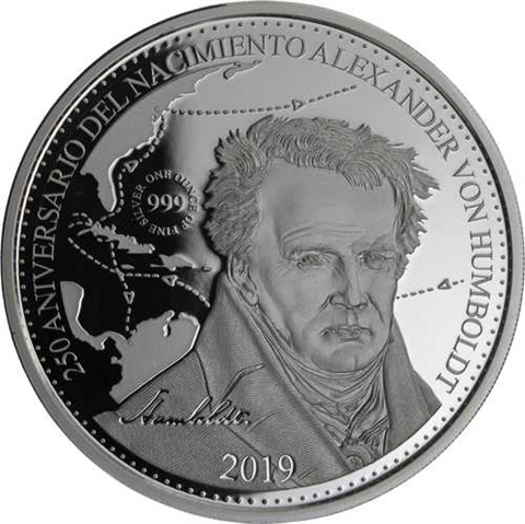 Nicaragua-10 Cordobas-2019-AGpp-Alexander Humboldt-RS