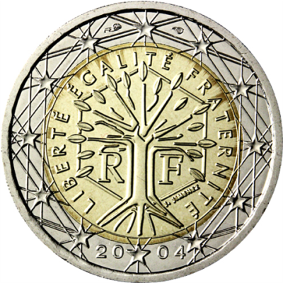 Frankreich 2 Euro 2004 -I