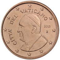 Vatikan 2 Cent 2015 Stgl. Papst Franziskus