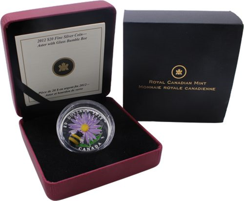 Kanada-20 Dollar-2012-AGpp-Bumble Bee Biene-RS