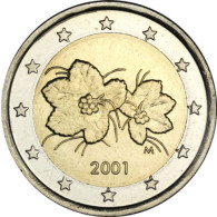Finnland 2 Euro Kursmünze von  2001  Moltebeere