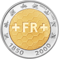 Schweiz-5Franken-2000-bfr-150JahreSchweizerFranken-RS