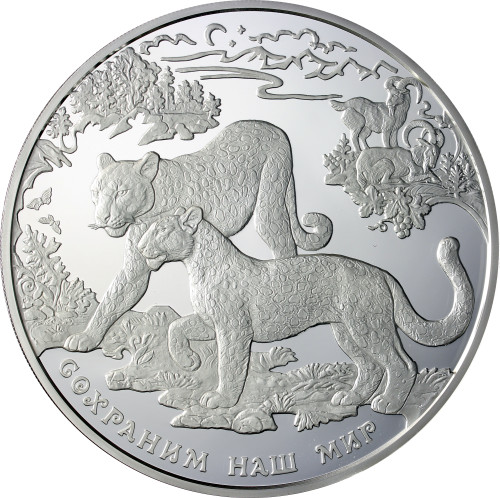 Russland-100Rubel-2011-1KgSilber-Leopard-RS