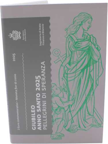 San Marino-2 Euro-2025-Stgl-Pilger der Hoffnung-RS