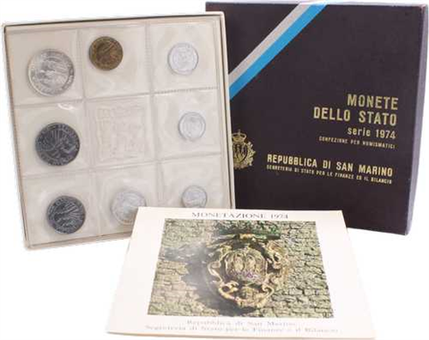 SanMarino-688Lire-1974-stgl-Kurs-Etui1
