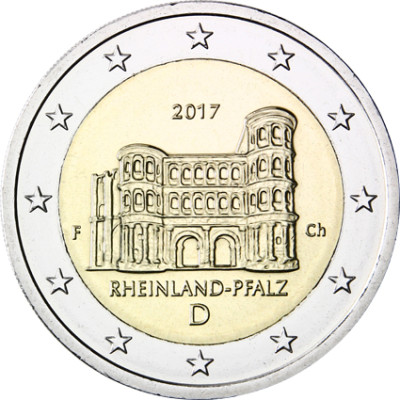 Deutsche 2 Euro-Gedenkmünze Porta Nigra 2017 