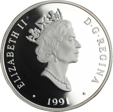 Kanada-20 Dollar-1991-PP-de Haviland Beaver-RS