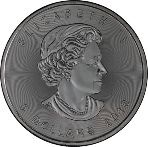 Kanada-5 Dollar-2016-AGstgl-FD-Ruth-Rose-Farbe-Maple Leaf-RS