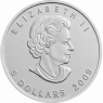 Kanada-5-Dollar-2009-1-Unze-Silber-Maple-Leaf-VS