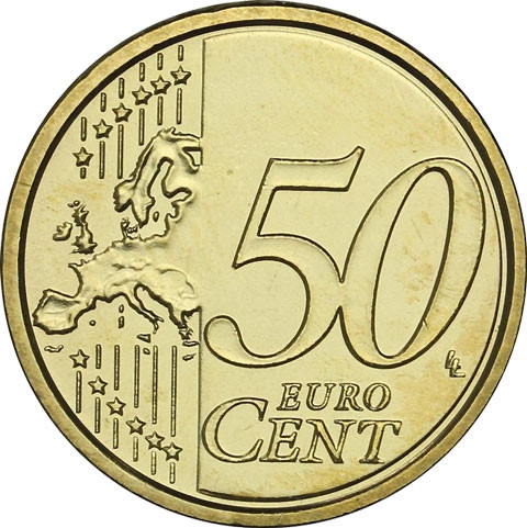 Euro Sammlermünze Vatikan 50 Cent 2010 Stgl. Papst Benedikt XVI.