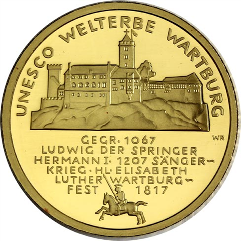 Deutschland 100 Euro 2011 stgl. Wartburg-III