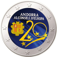 Andorra-2-Euro-2014-bfr-Beitritts-Andorras-zum-Europarat-Farbe-