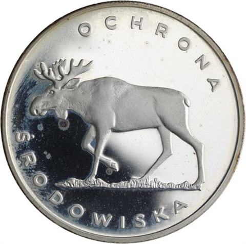 Polen-100 Zlotych-1978-AGpp-Elch-RS