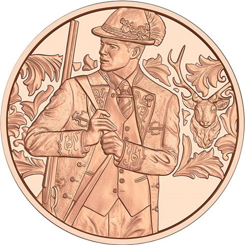 Österreich-10-Euro-2026-Bfr-Anpirschen-Horn-RS