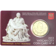 Vatikan-50Cent-2013-Coincard-RS