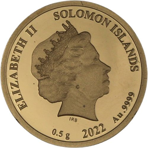 Solomon Islands-10 Dollar-2022-AUpp-Fifa World Cup Qatar-RS