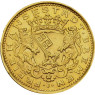 J. 204 - Bremen 10 Mark 1907 Gold Freie Hansestadt-Stadtwappen