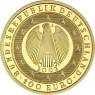 Deutschland  1/2 oz Goldmünze 100 Euro 2002 stgl. Übergang zur Währungsunion Mzz. Historia Wah