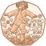Österreich-5Euro-2026-Kupfer-Neujahrsmünze-SpringinGlück-RS