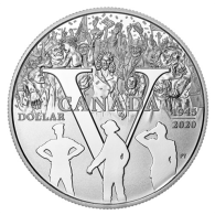 Kanada-1Dollar-2020-AGPP-75-Jahre-Victory-Day-RS