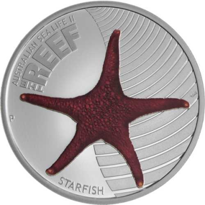 Australien-50 Cent-2011-AGpp-Farbe-Starfish-RS