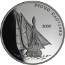 Kongo-10 Francs-2000-AGpp-Diogo Cao-RS