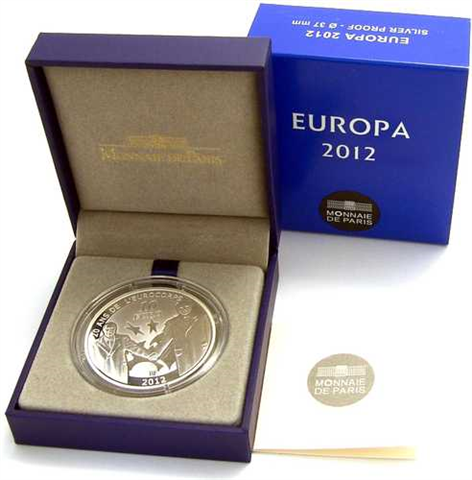 Frankreich 10 Euro 2012 PP 20 Jahre Eurocorps III