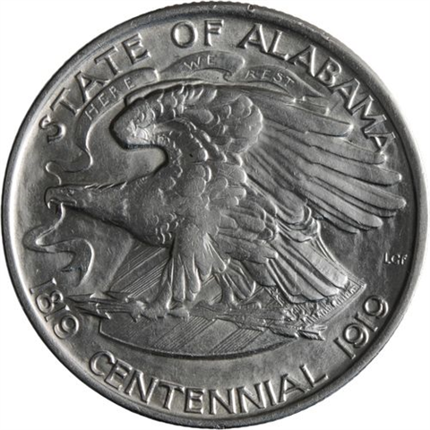 USA-HalfDollar-50centsilber-1921vz-Alabama-RS