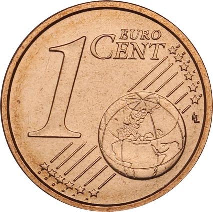 Vatikan Kursmuenzen 1 Cent 2017 Wappen Papst Franziskus 