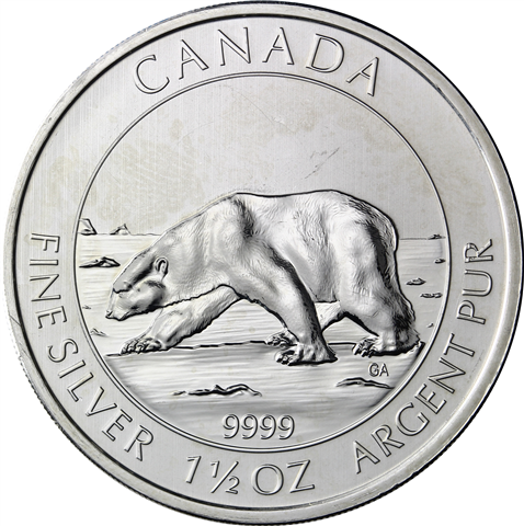 Kanada 8 Dollars 2013 BU 2. Wahl 1.2