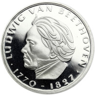 Deutschland 5 DM Silber 1970 PP Ludwig van Beethoven in Münzkapsel