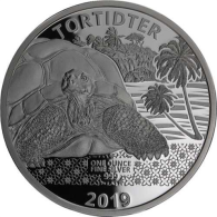 Seychellen-10 Rupien-2019-AGpp-Aldabra-Schildkröte-RS